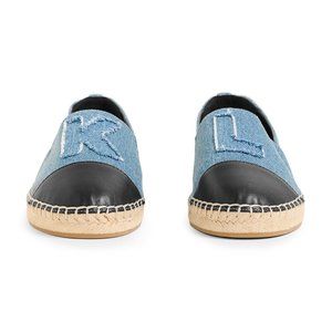 Emilie Pull on Denim Espadrilles